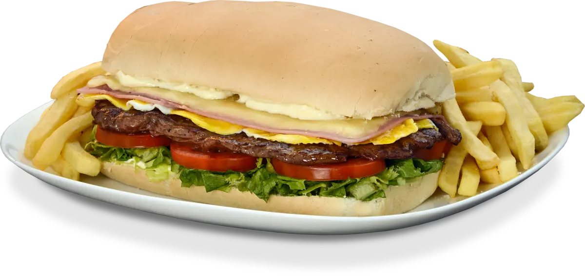 Lomito Betos con papas fritas